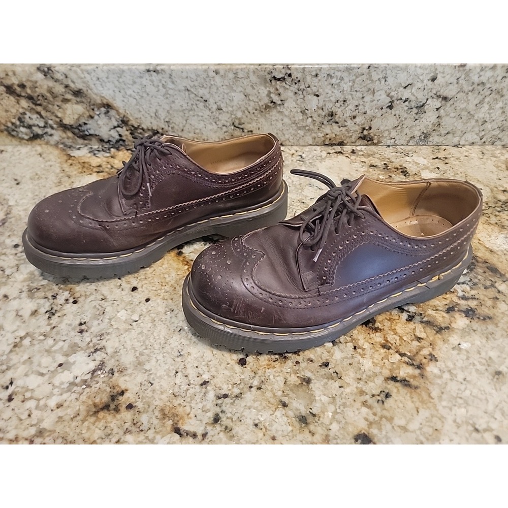 Vintage 90s Dr. Martens 3989 Aztec Crazy Horse Full B… - Gem